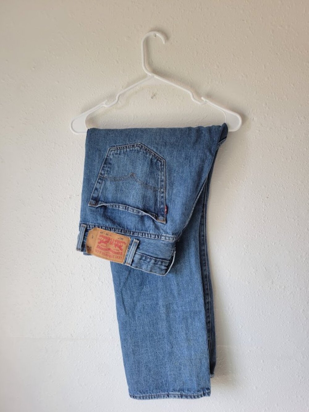 Levi's 501 Original Fit Jeans Men's 38x29 Light Wash